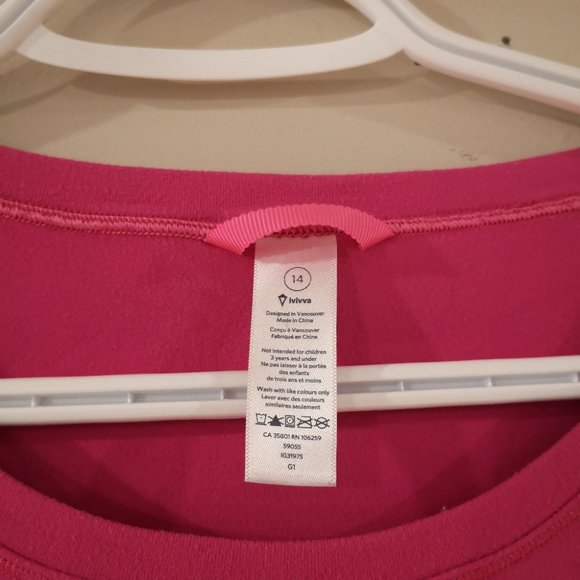 Ivivva Lululemon Long Sleeve 14 - Picture 3 of 4